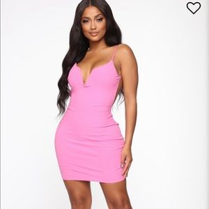 NWT pink mini dress
